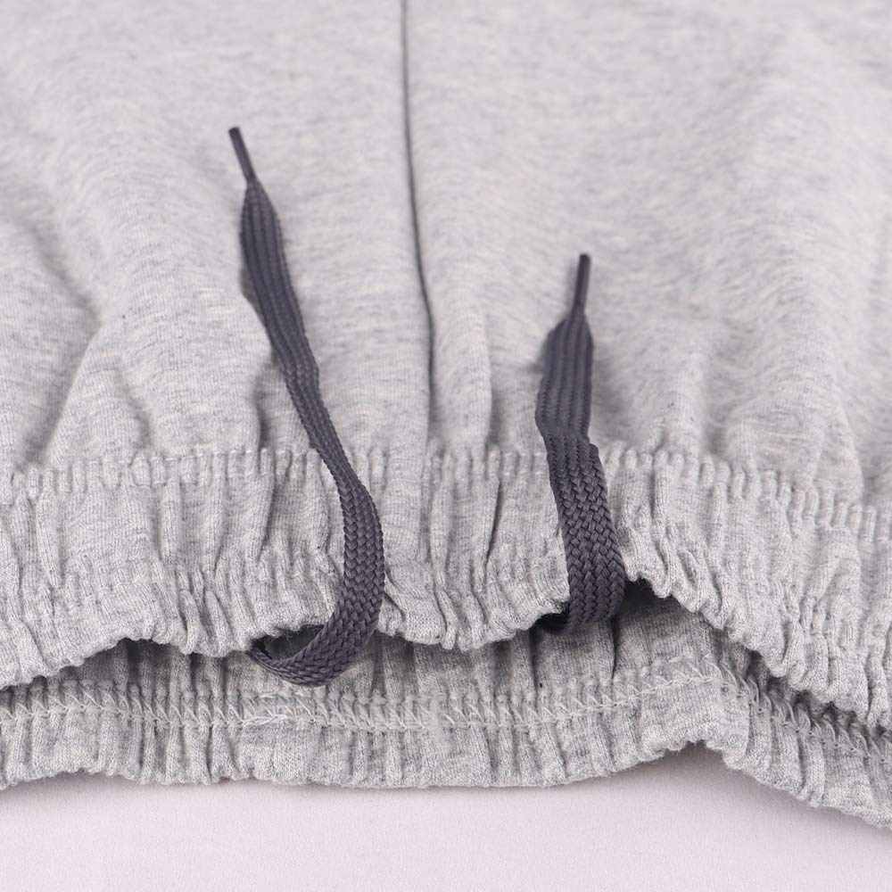 Muscle Alive Uomo Bodybuilding Palestra Pantaloncini Cotone Allenarsi Sportivo Fitness Workout Shorts