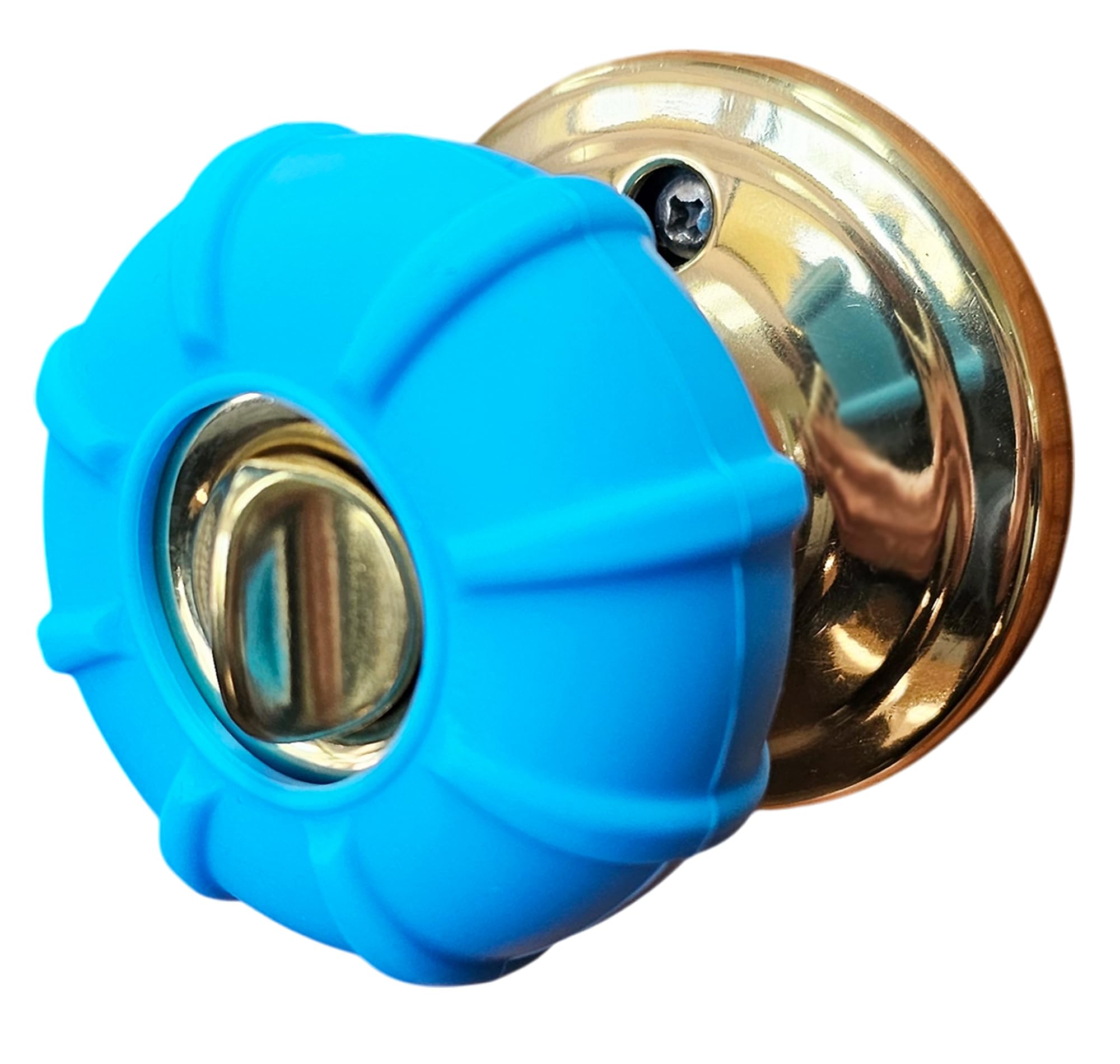 Enjoy Cover Paquete de 2 manijas de diseño ergonómico mejorado, antideslizantes, para artritis y ayuda para la vida de personas mayores, tamaño universal (azul)