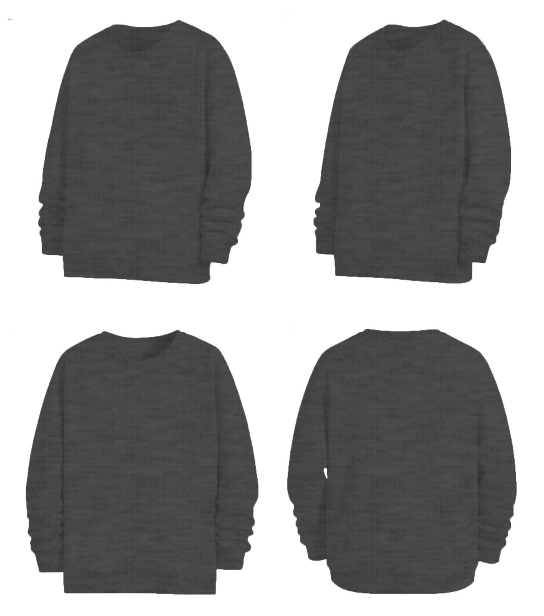 THE BLAZZE Girl’s Fleece Stretchable Full Sleeves Sweatshirt Regular Fit Round Neck Casual Winterwear for Kids and Girls VBG14 7800 28 DGY 4