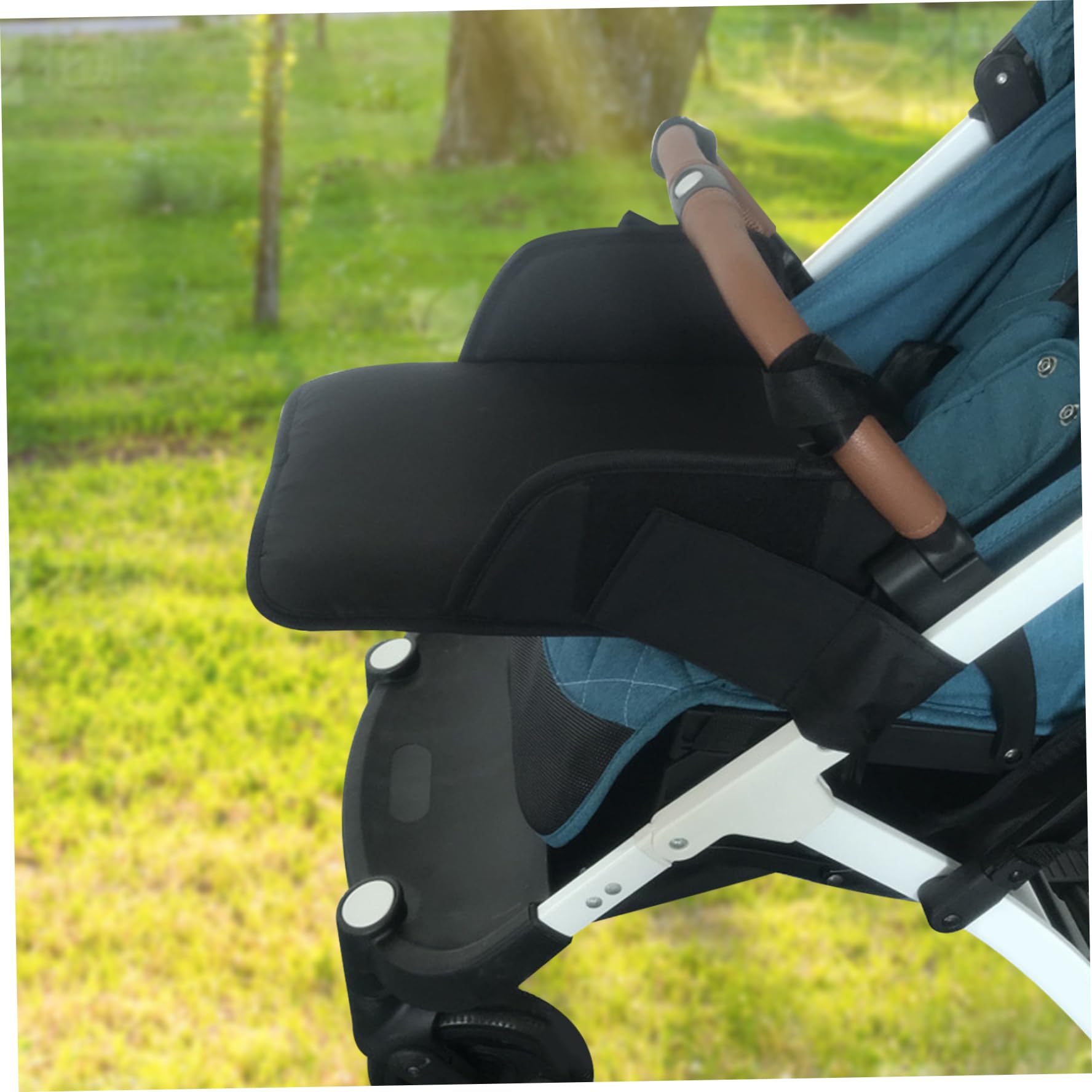 Kinderwagen Fußruhe 11.8x13.8 '' PE Wear-resistente Kinderwagen-Board-Erweiterung sicher ＆ Bequemes Zubehör für Babykind