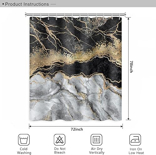 Miniatura 215 de Cortina de ducha de baño con temática de dinosaurio, cortina de ducha de hojas tropicales de dinosaurio verde con ganchos, cortina de ducha de tela