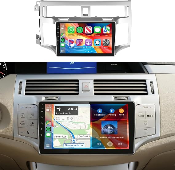 8Core 4GB+64GB,Radio for Toyota Avalon 2005-2010,Android 15 Car Stereo with 5.0Bluetooth,9 Inch 1280X720 IPS Touchscreen,Wireless Carplay/Android Auto GPS DSP 46EQ WiFi FM/RDS SWC IP69K Backup Camera