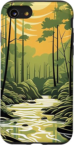 iPhone SE (2020)  7  8 Bamboo Brilliance A Symphony of Forest Colors Case