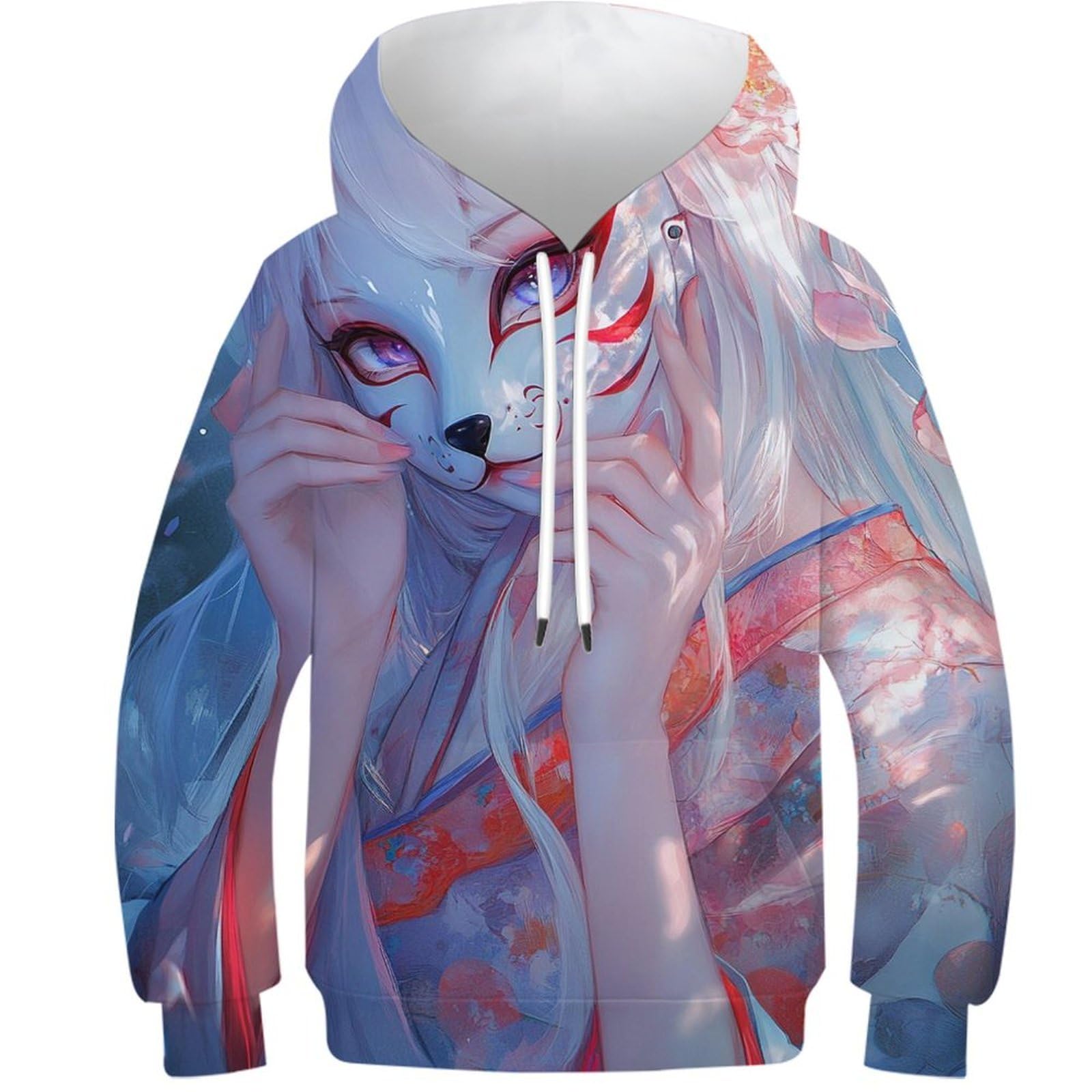 Sweat à Capuche 3D Renard : Fini les Pulls Enfant Sans Style - 5