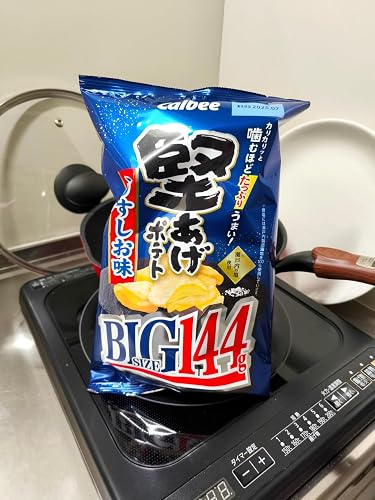 Amazon.co.jp: カルビー 堅あげBIGうすしお味 144g : 食品・飲料・お酒
