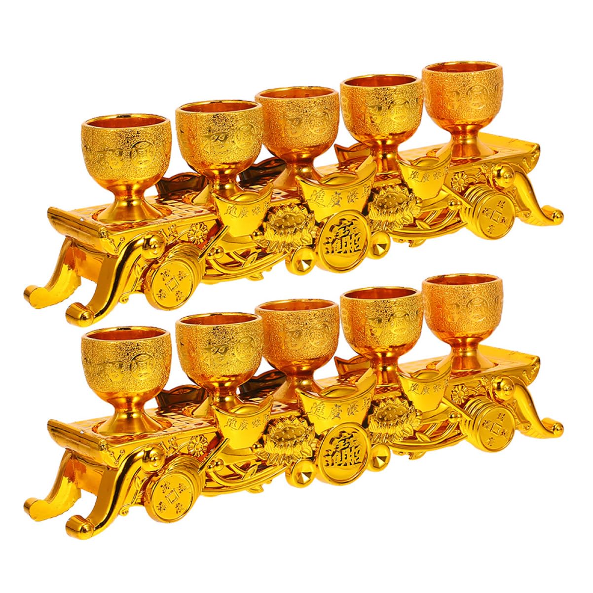 Copa de vino decorativa para rituales solemnes en altares de hogar