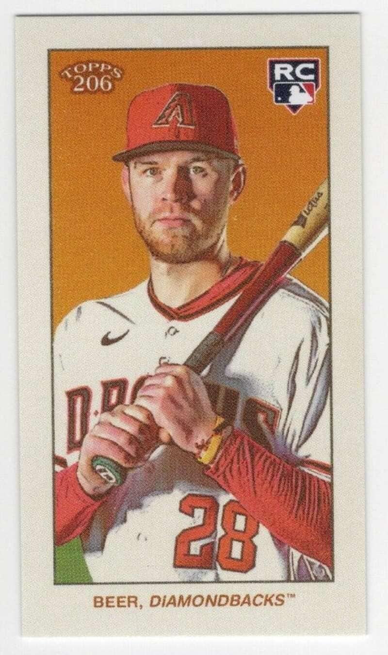 SETH BEER RC 2022 Topps T206 Wave 1 Tolstoi /25#W1-47 ROOKIE Diamondbacks NM+-MT+ MLB Baseball