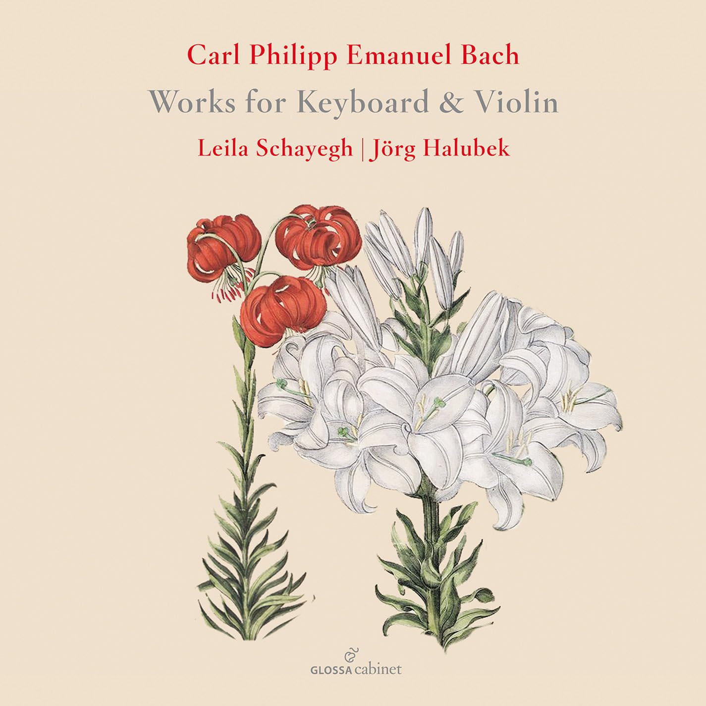 Cpe Bach: Works for Keyboard and Violin (CD)