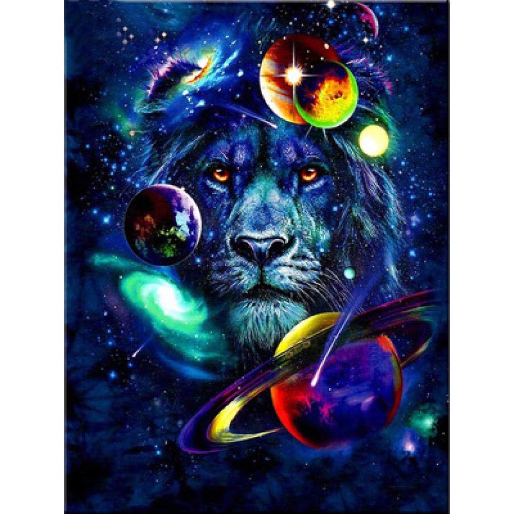 Peinture diamant 5D univers pour sublimer votre déco de salon