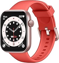 Smartwatch Damen Herren, 1,85" HD Touch Fitnessuhr mit Telefonfunktion, 140+Sportmodi Smart Watch Fitness Tracker mit Pulsmesser Schlafmonitor Schrittzähler, IP68 Wasserdicht Sportuhr für iOS Android