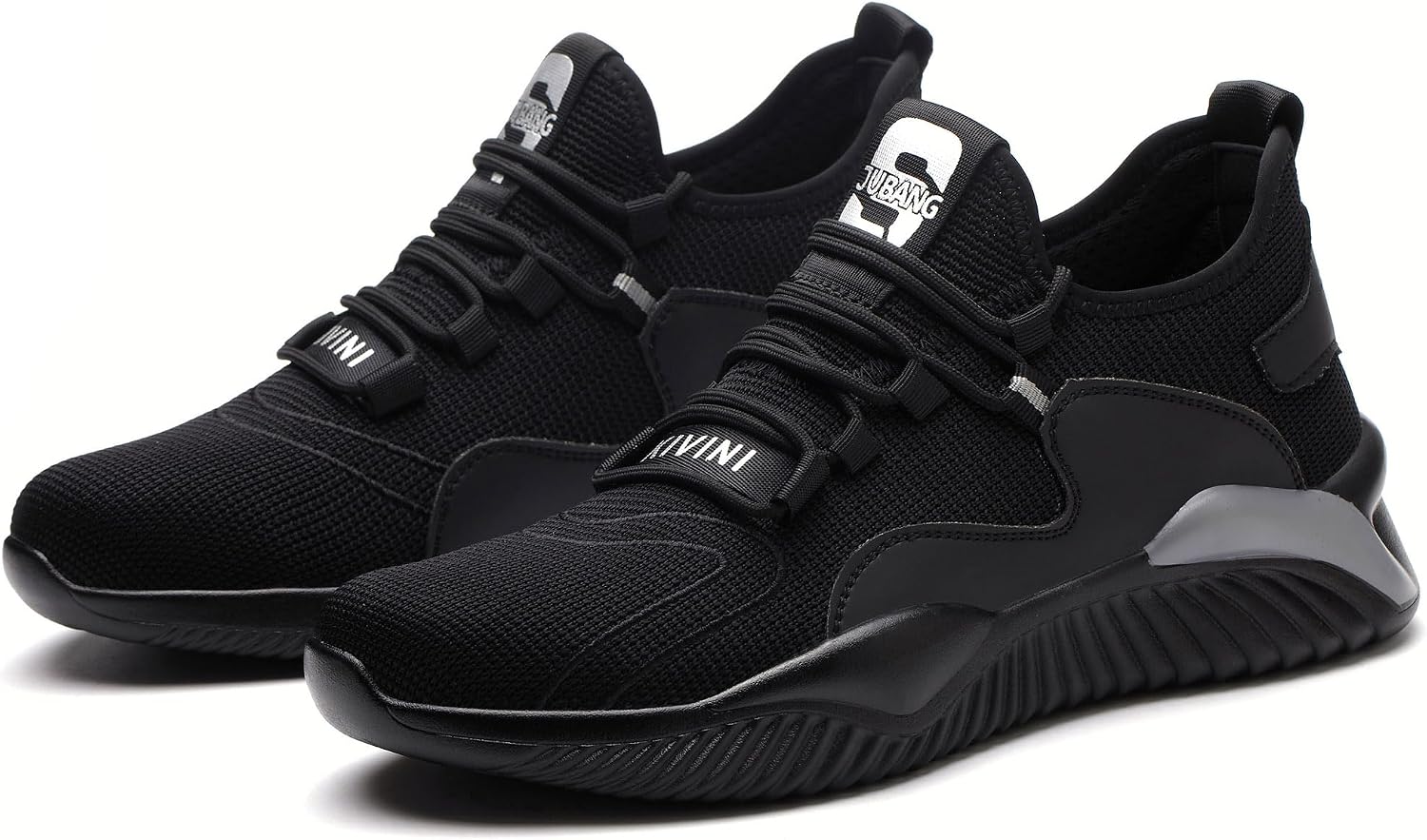 Women's Steel Toe Safety Shoes Breathable Nonslip Work Shoes Athletic Industrial & Construction Sneakers