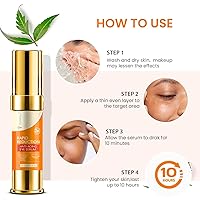 Vista 6 de Rapid Reduction Eye Serum: Anti Aging Retinol Cream Visibly Reduces Under-Eye Bags, Wrinkles, Dark Circles, Fine Lines & Crow's Feet for Women and