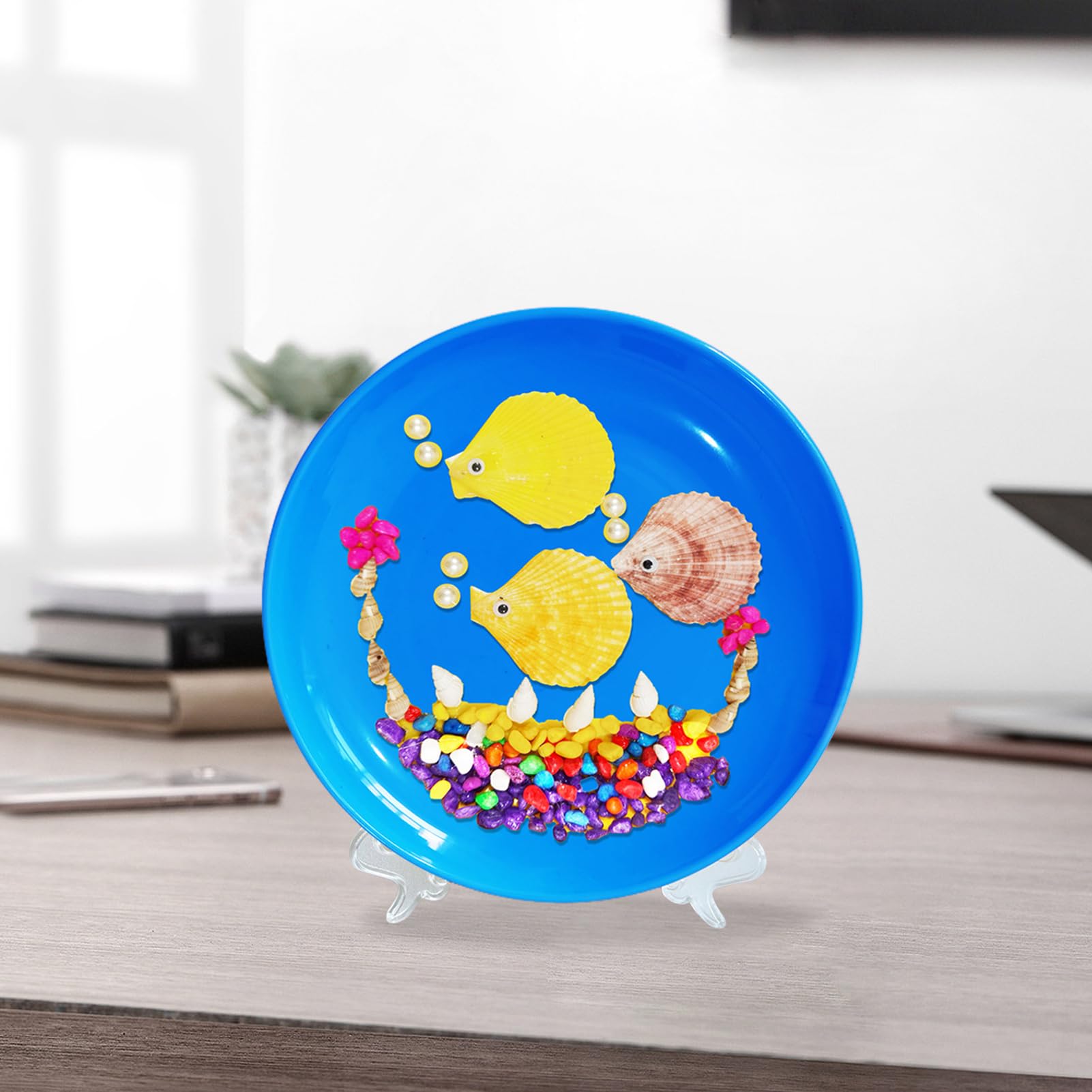 Amazon.co.jp: シェルアートキッズ - カラフルな石で DIY 工芸品貝殻