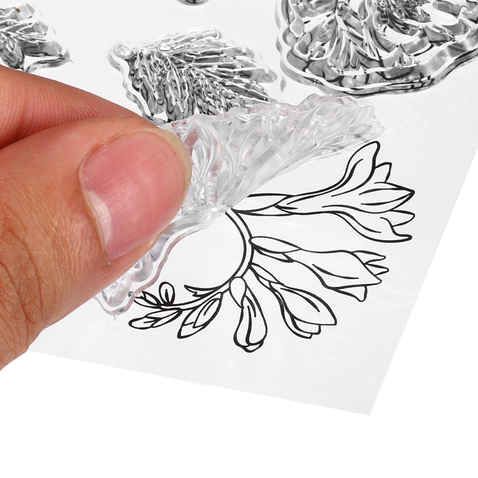 PATIKIL Transparent Silicone Stamps - Image 3