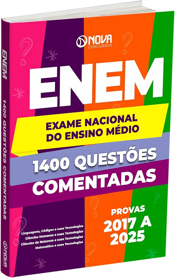 Livro 1.400 Questões Gabaritadas - ENEM