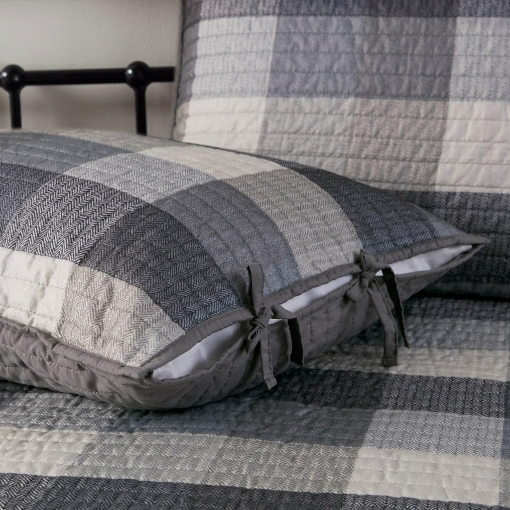 Gracie Mills Donner 6 Piece Reversible Plaid Daybed Cover Set