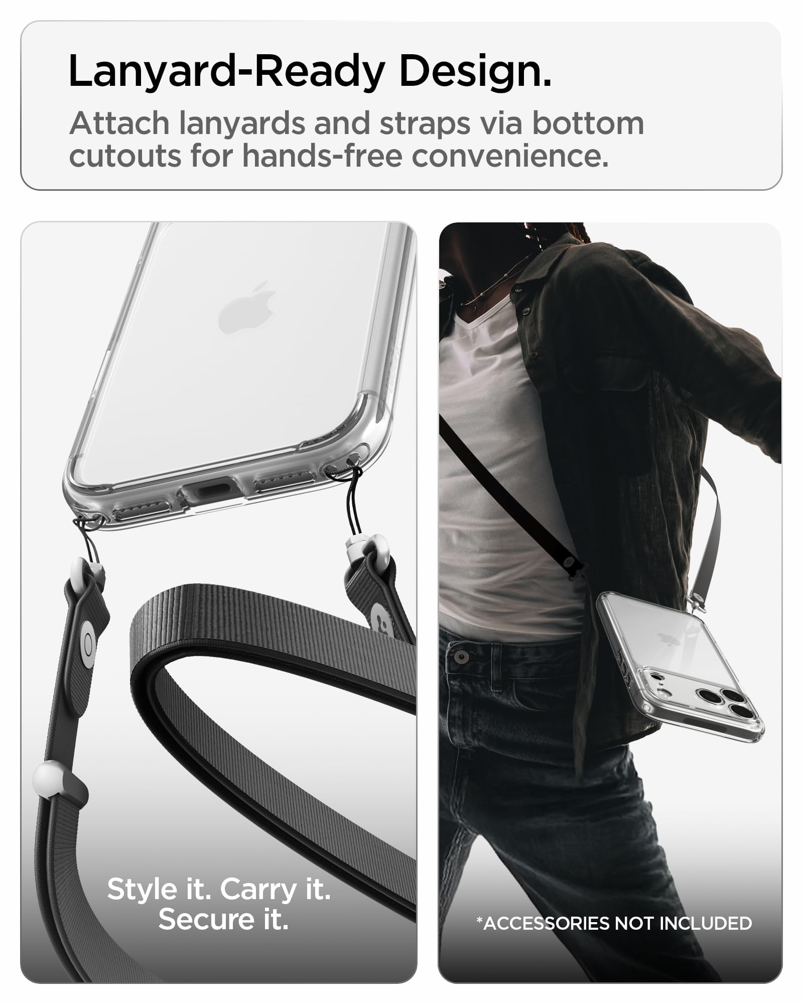 Spigen Ultra Hybrid Case for iPhone 17/18 Pro Max, Crystal Clear — Amazon image 8