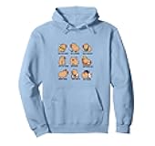 Hilarious Capybara Puns, Adorable, Snuggly & Chill Animal Pullover Hoodie