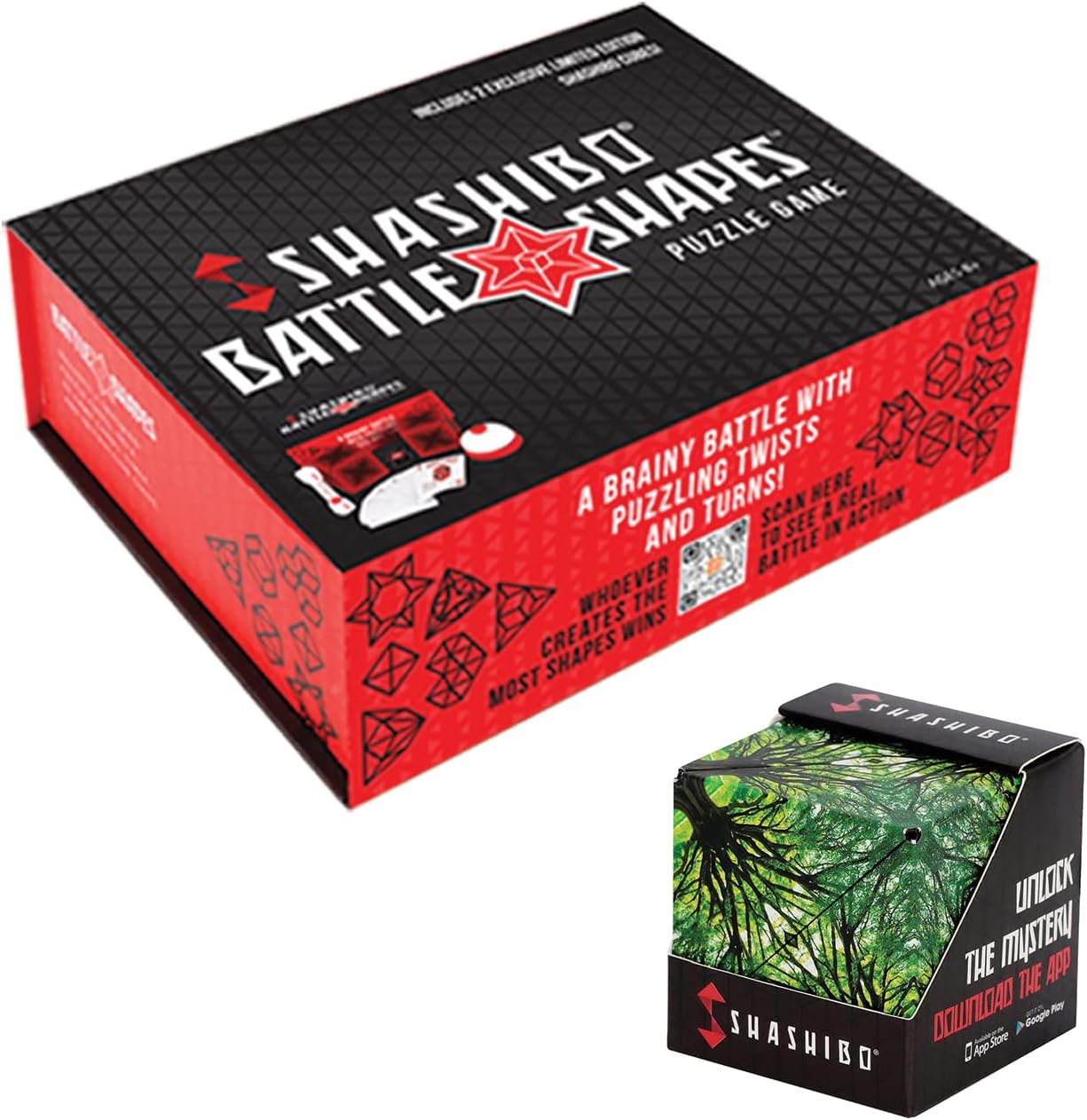 Shashibo Bundle Battle Shapes Magnetizing Puzzle Game and Elements