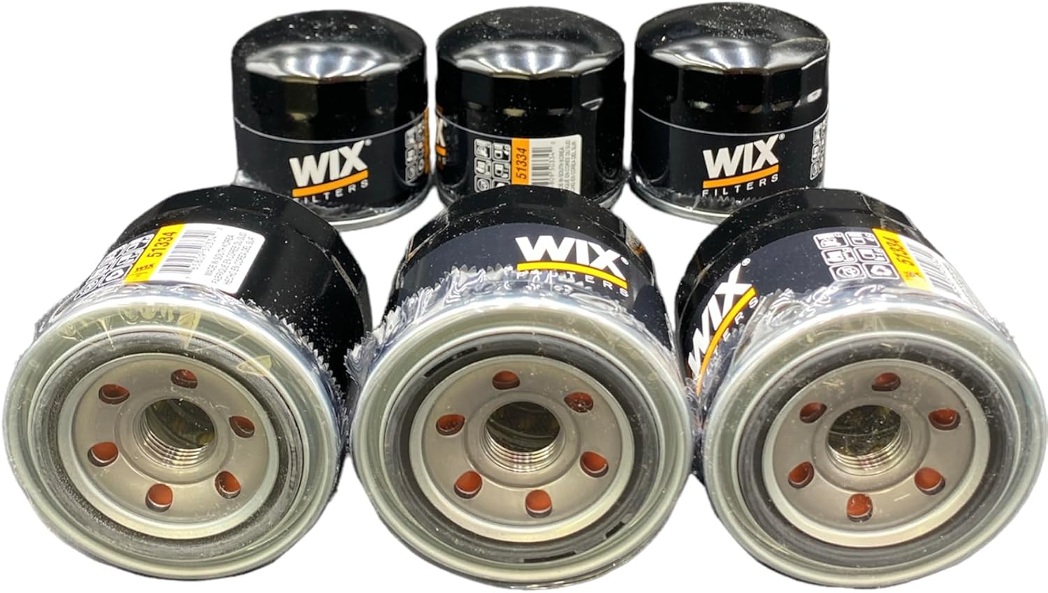 51334 Oil Filter (Pack of 6) Replace Kubota 15241-39092
