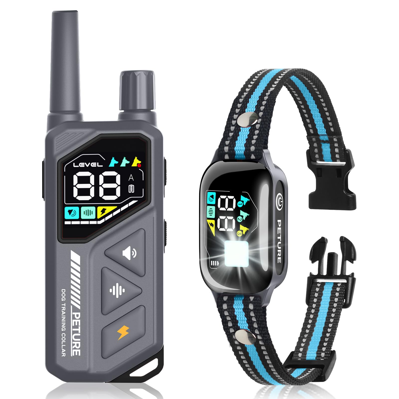 Peture 2-in-1 Bark & Shock Collar