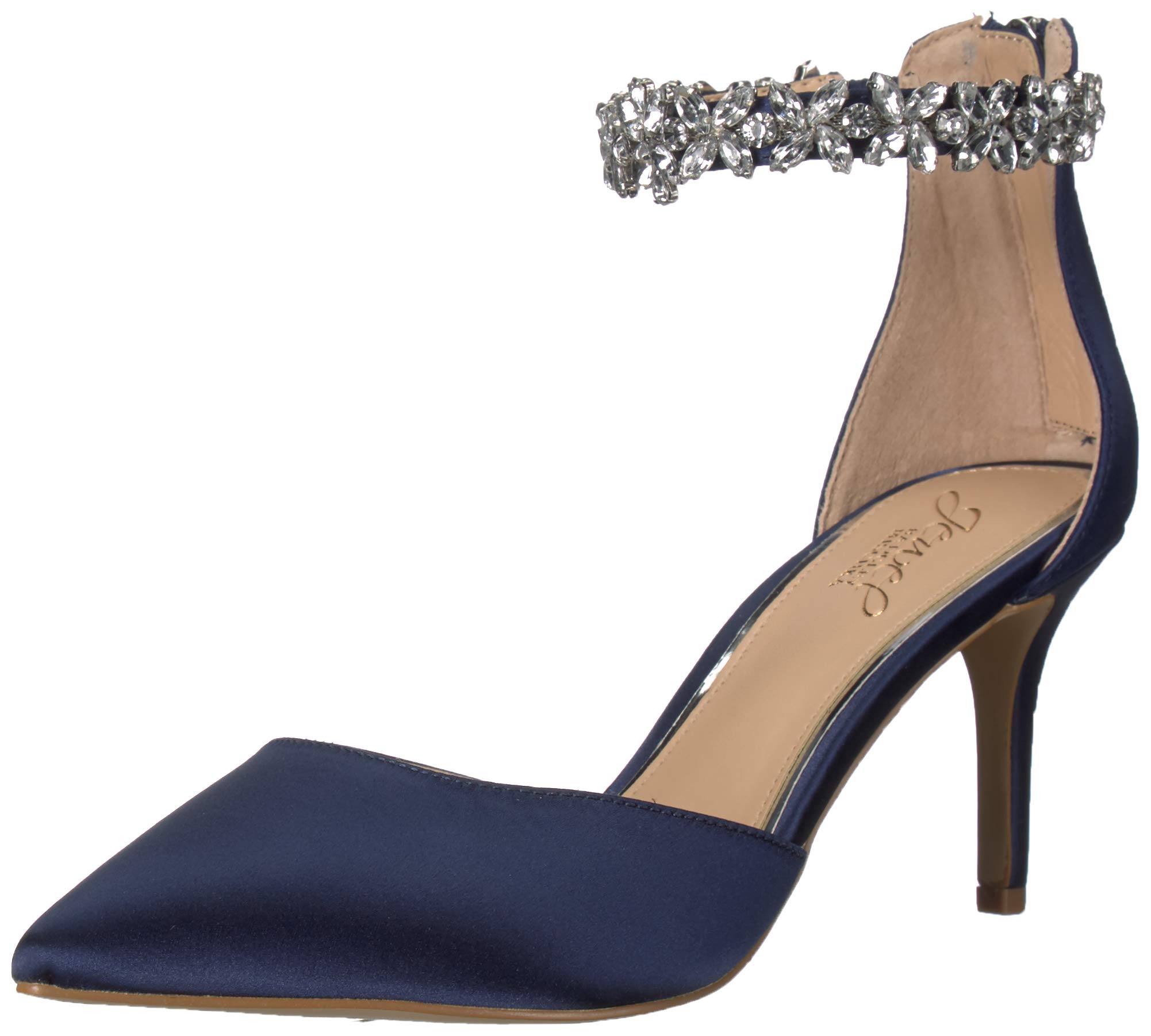 Jewel Badgley Mischka Women's Raleigh Pump, Navy, 4.5 UK