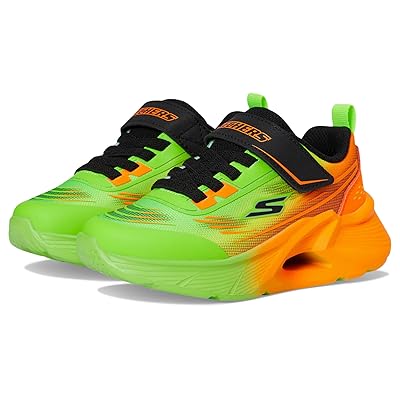 SKECHERS KIDS Tidal tech 404040L (Little Kid/Big Kid) Boys Shoes Lime/Multi