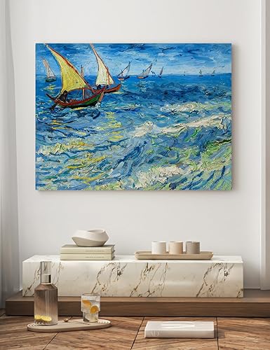 Vista 303 de DECORARTS - Almond Blossom Tree - Vincent Van Gogh Art Reproduction. Giclee Canvas Prints Wall Art for Home Decor 30x24