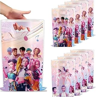Comprar 30 PCS kpop piezas bolsas cumpleaños infantil demon hunters, estilo animados anime, bolsitas regalo coloridas con asa para cumpleaños de niños, fiestas, eventos y decoración de celebraciones