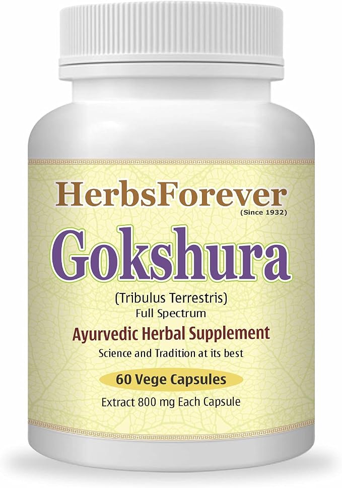 Gokshura (Tribulus Terrestris) Plant & Fruit (Ayurvedic