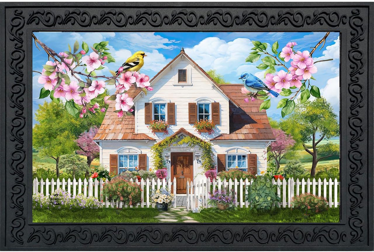 Briarwood Lane in The Garden Spring Doormat