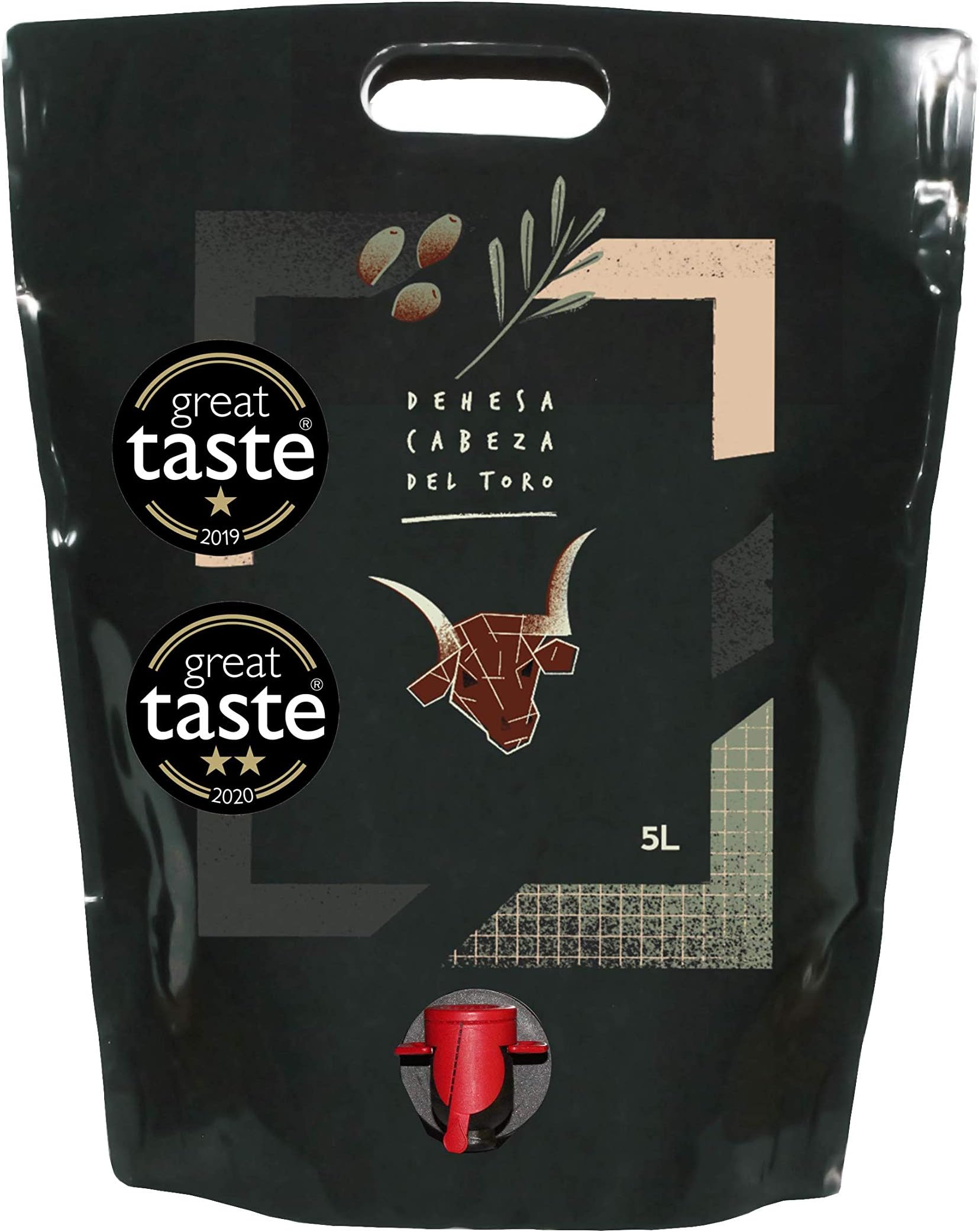 DEHESA Robust Extra Virgin Olive Oil | Early Harvest | Monovarietal | Everyday Olive Oil (5l - 1 Unit)