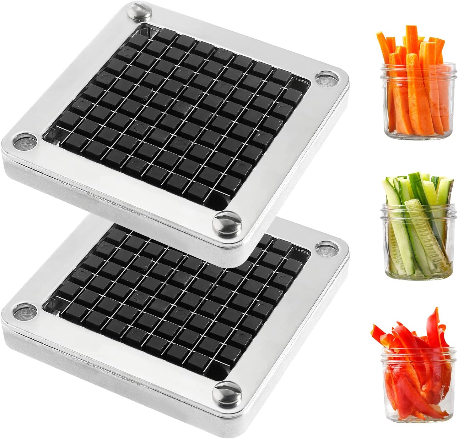 WICHEMI Dicer Blade 3/8" inch Commercial Vegetable Chopper Dicer Blades