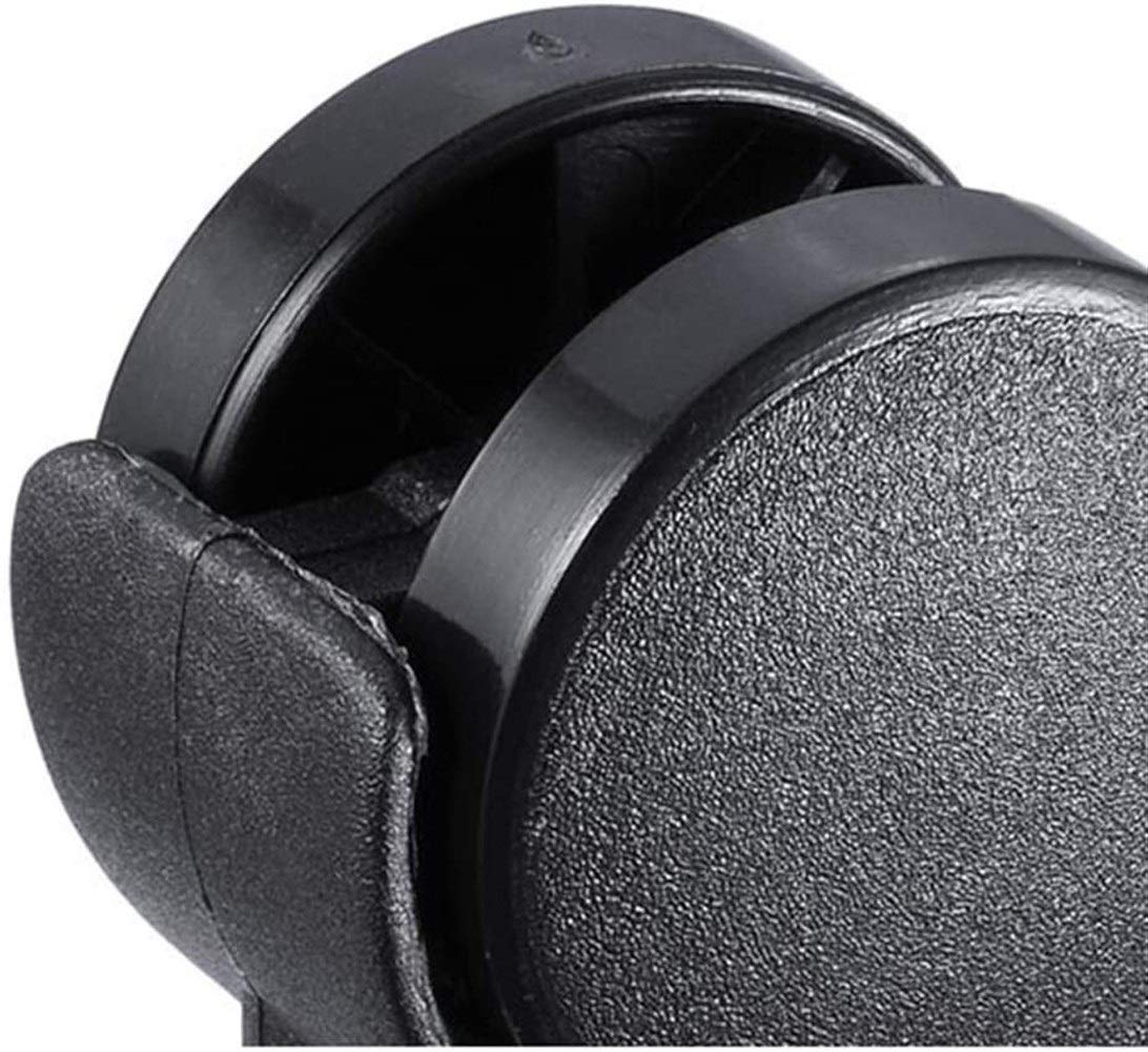 Ruote resistenti, per mobili, 50 mm, filettatura M10, resistenti, 200 kg, silenziose, in poliuretano, antipolvere, con stelo del freno, per tavolo, sedia da ufficio, carrello, culla per bambini, 4