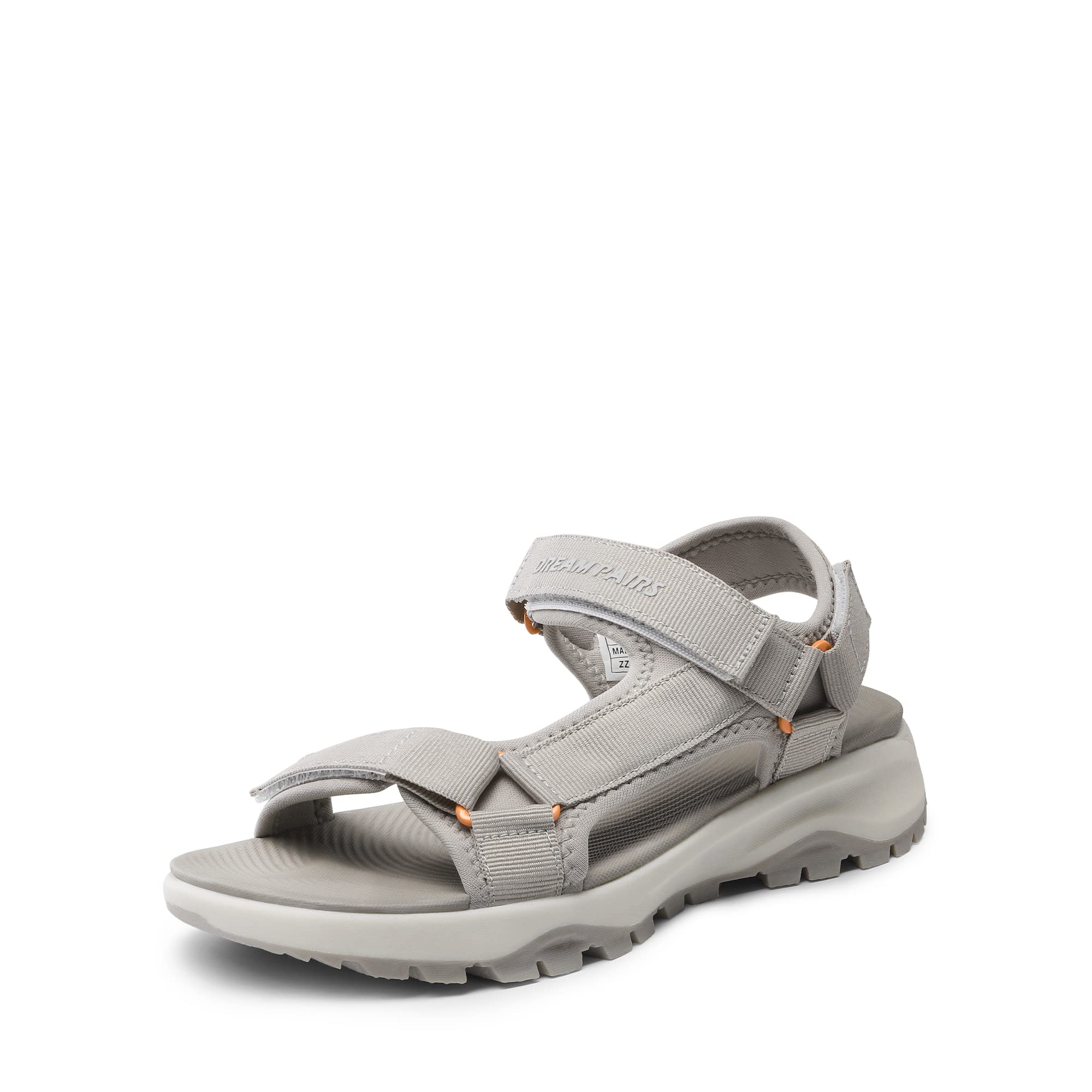 DREAM PAIRS Womens Sandals, Light Weight Hiking Sandals for Women, Comfortable Athletic Quick-Drying Walking Water Sandals With Hook And Loop Straps