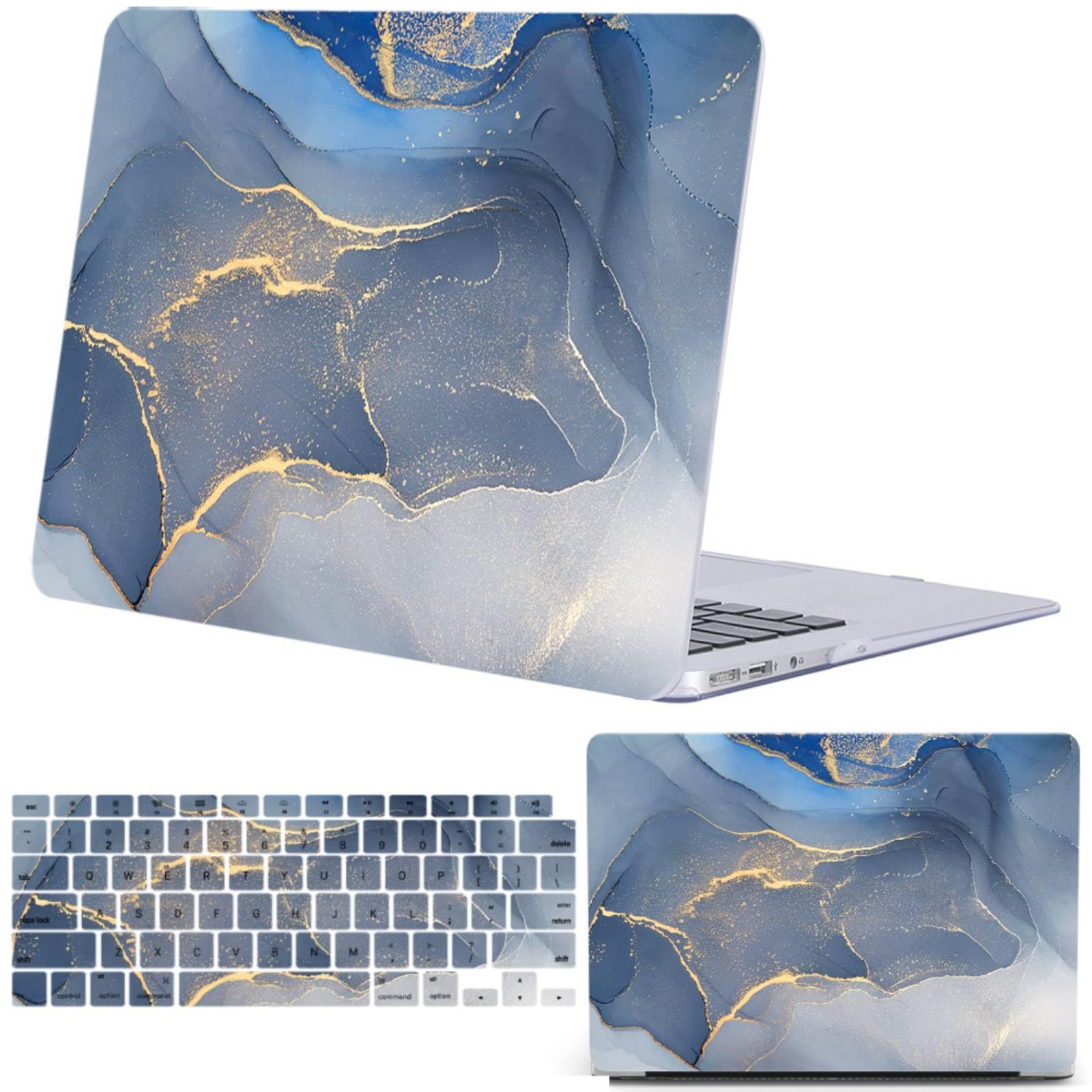 Carcasa MacBook Pro 16 A2141 rígida ventilada con protector teclado Touch Bar 8