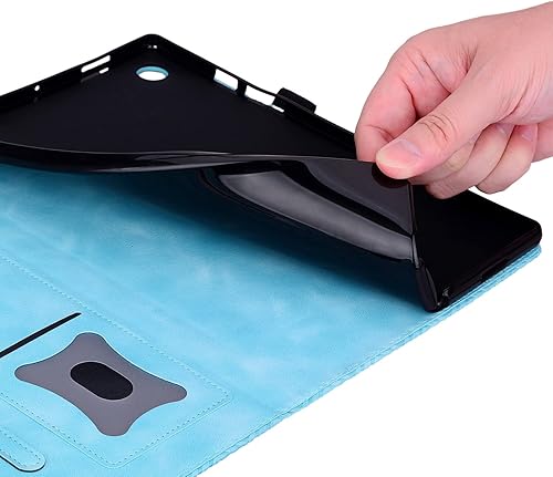 Miniatura 6 de Funda para Samsung Galaxy Tab S6 Lite 10.4 "2020 SM-P610SM-P615 Funda de cuero PU con soporte de múltiples ángulos con ranura para tarjeta para