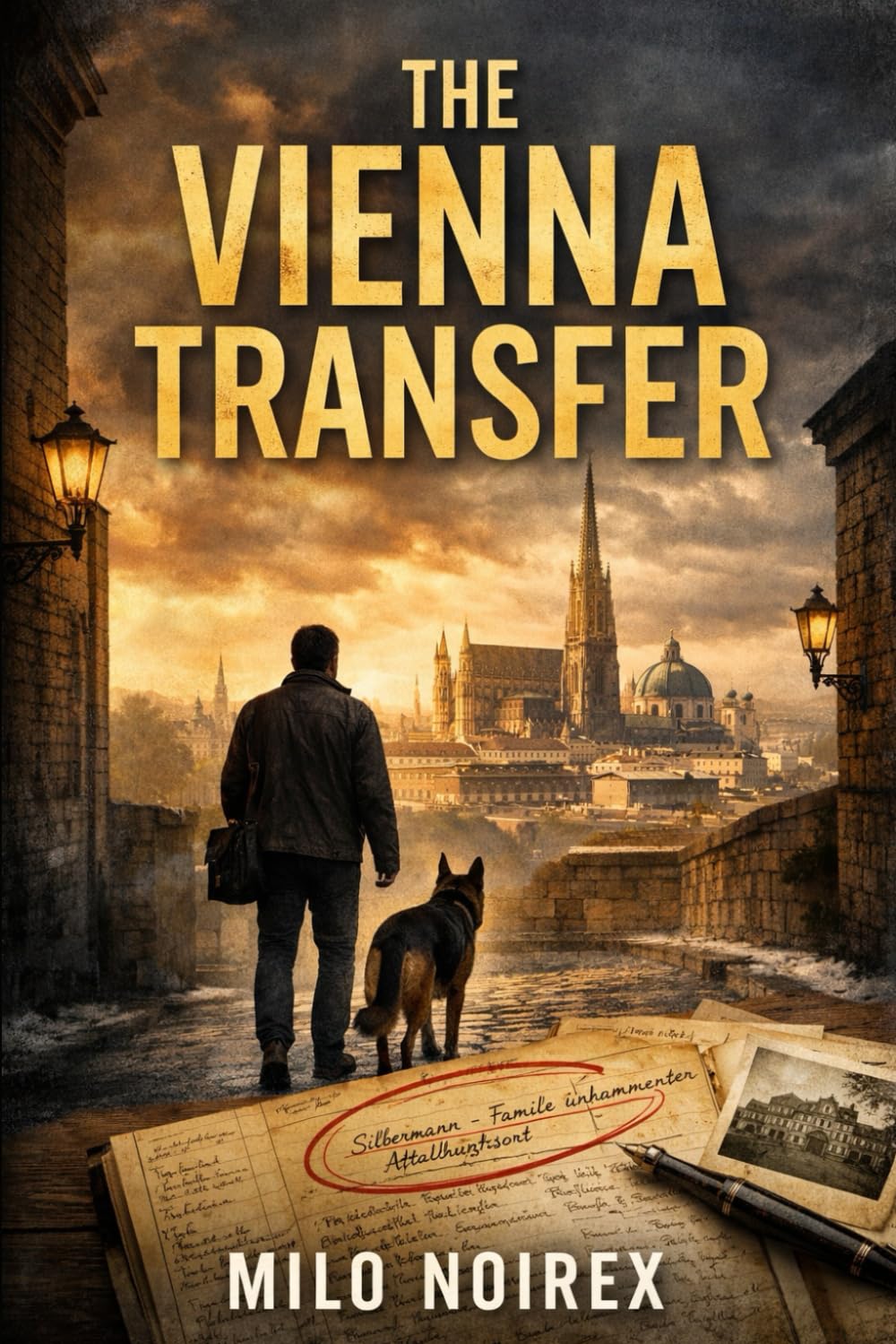 THE VIENNA TRANSFER: A Jonas Falk & Otto the Bloodhound Mystery (THE BLACK FOREST DETECTIVE)