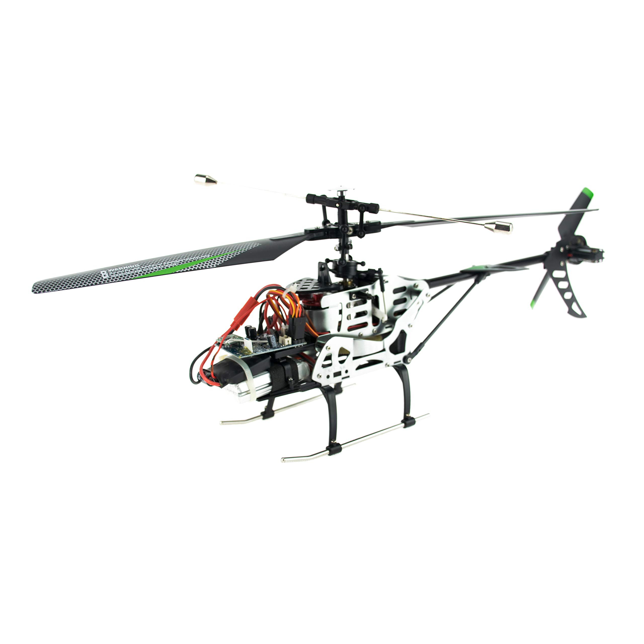efaso RC Helikopter V912 z silnikiem bezszczotkowym – 2,4 GHz, 4-kanałowy helikopter Single Blade Gyro kompletny RTF