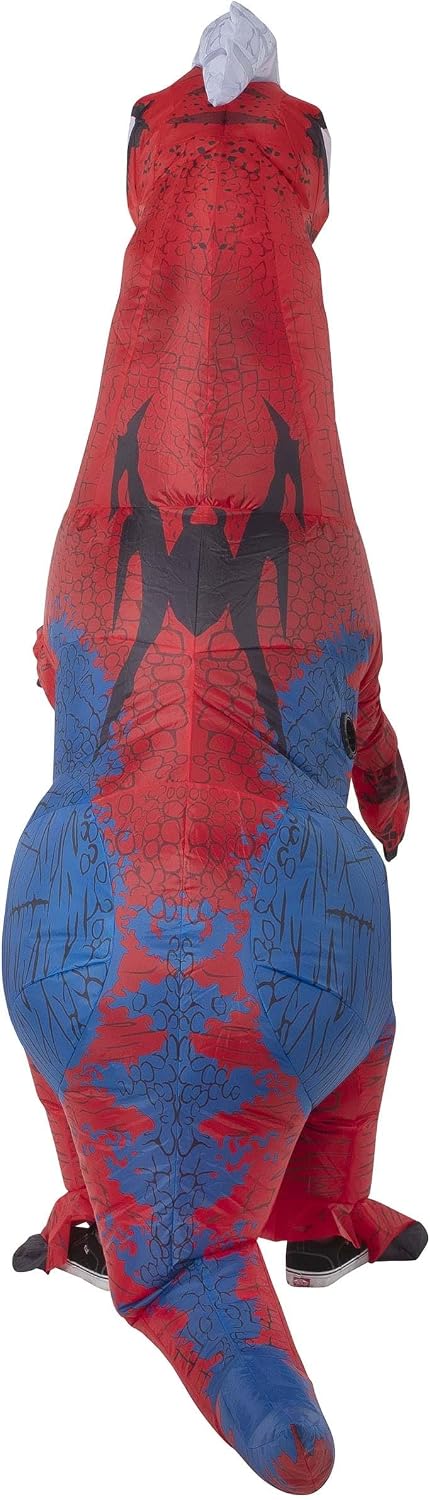 Marvel Inflatable Adult Spider-Rex Costume | Spider-Man Dinosaur Costume