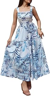 GRECIILOOKS One Piece Dress for Women Long | Comfortable Maxi Stylish Frocks Rayon Dresses