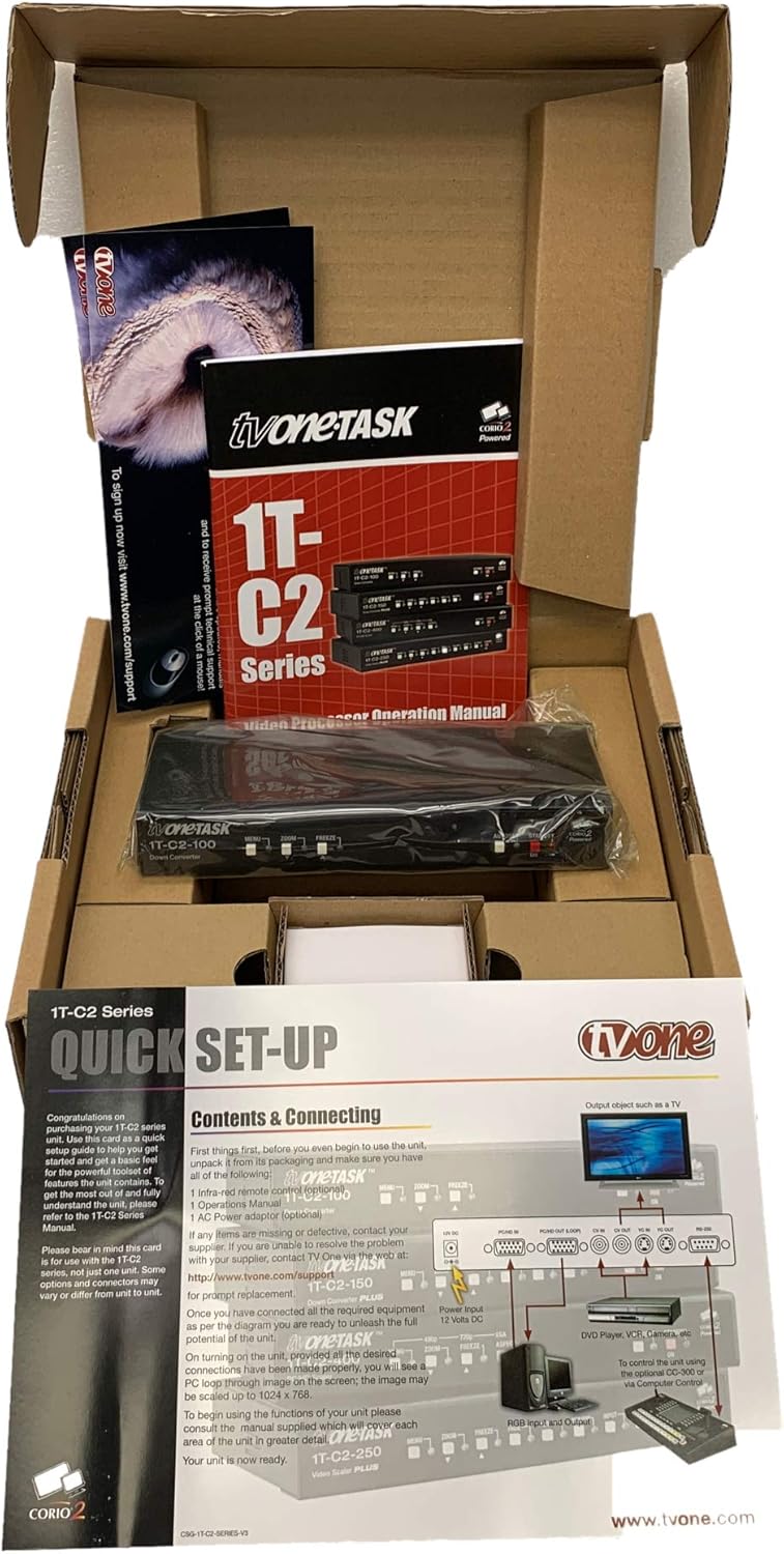 TVONE Down Converter Inc. Model No. 1TC2100US 1TC2