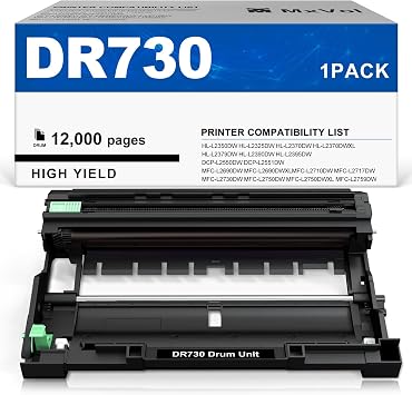 DR730 Drum Replacement for Brother DR730 DR-730 Drum Unit 1Pack NOT Toner