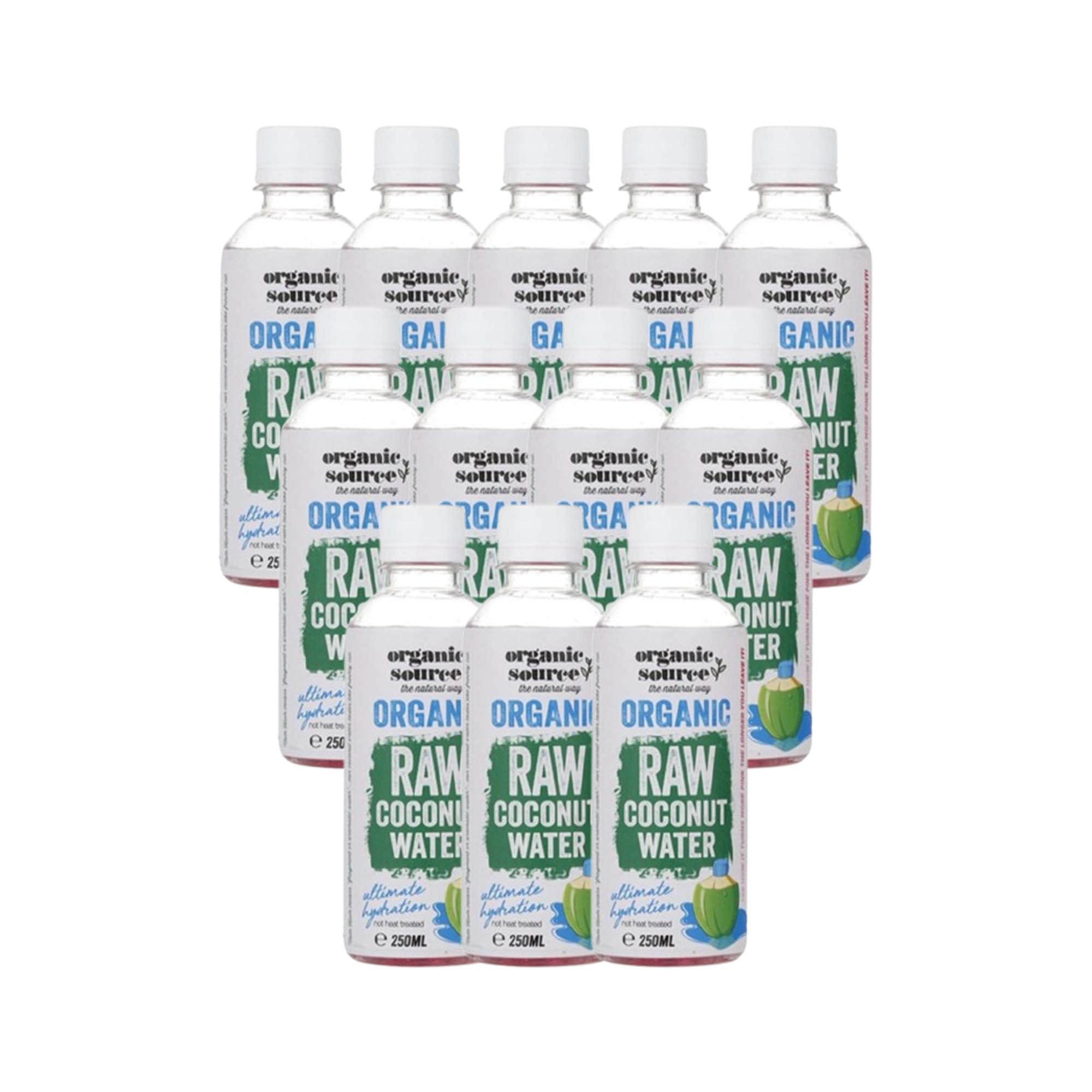 Organic Raw Coconut Water (250ml) - Pack of 12