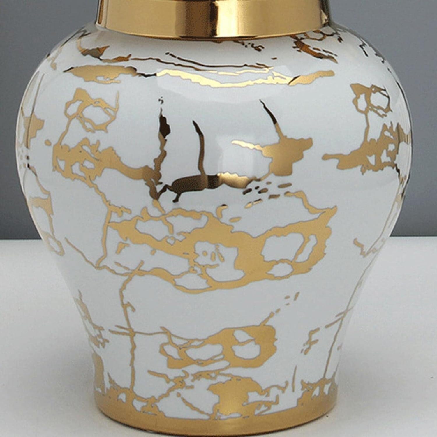 Ingwer glas mit deckel Ingwergläser Porzellan-Keramik-Ingwerglas, Aufbewahrungsglas, Tempelglas, Blumen- Und Pflanzenhalter, Blumentopf, Blumenvase Für Zuhause Porzellan-ingwerglas Vorratsglas Dekora