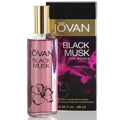 Jovan Black Must perfume 3.25 colonia concentrado spray