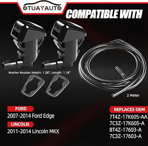 Vista 47 de OTUAYAUTO boquillas universales para lavadora