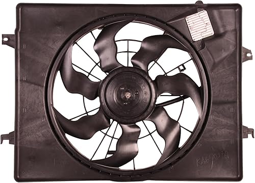 Miniatura 298 de Conjunto de ventilador de refrigeración del radiador del motor de repuesto de equipo original para Chevrolet Cruze 1.4L Auto 2016 OE No. 39012568
