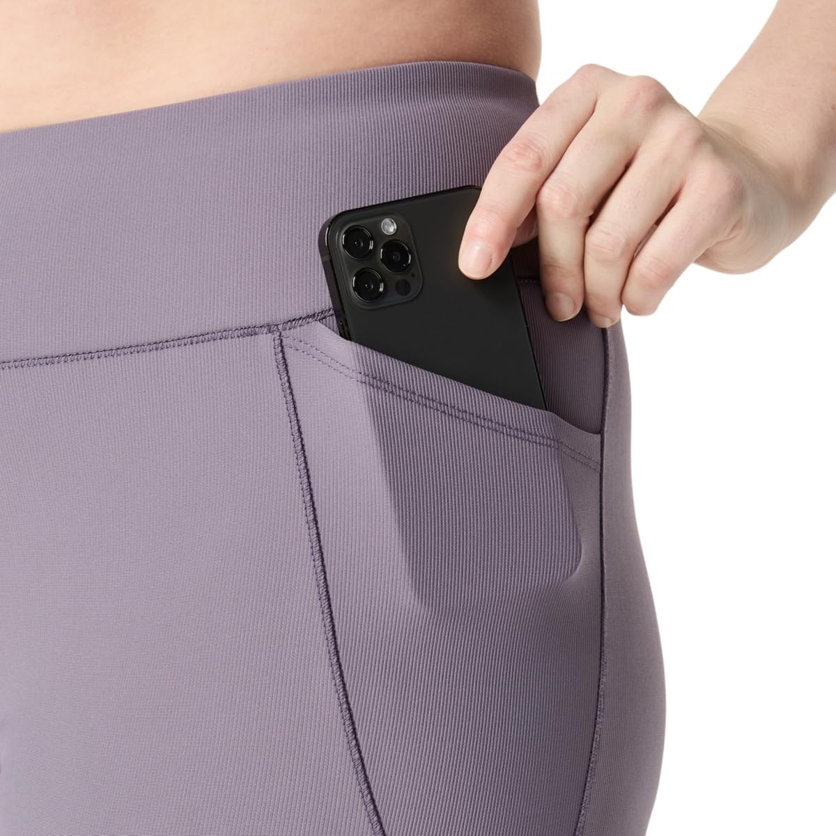 ASICS Women's RIB HIGH WAIST 7/8 TIGHT Training Apparel