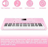 Vangoa elektronikus zongorakeyboard 88 billentyűvel 3